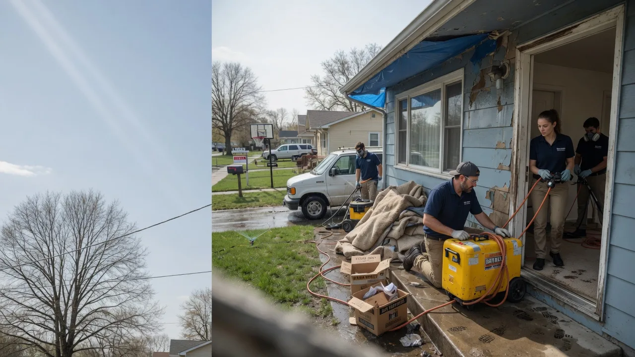 Basement Flood Cleanup in Crowheart, WY near me